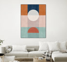 Abstract Geometric Artwork With Earthy Tones by Elena Ristova on GIANT ART - abstract abstract