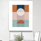 Abstract Geometric Artwork With Earthy Tones by Elena Ristova on GIANT ART - abstract abstract