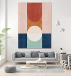 Abstract Design With Geometric Shapes by Elena Ristova on GIANT ART - abstract abstract