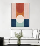 Abstract Design With Geometric Shapes by Elena Ristova on GIANT ART - abstract abstract