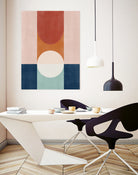 Abstract Design With Geometric Shapes by Elena Ristova on GIANT ART - abstract abstract