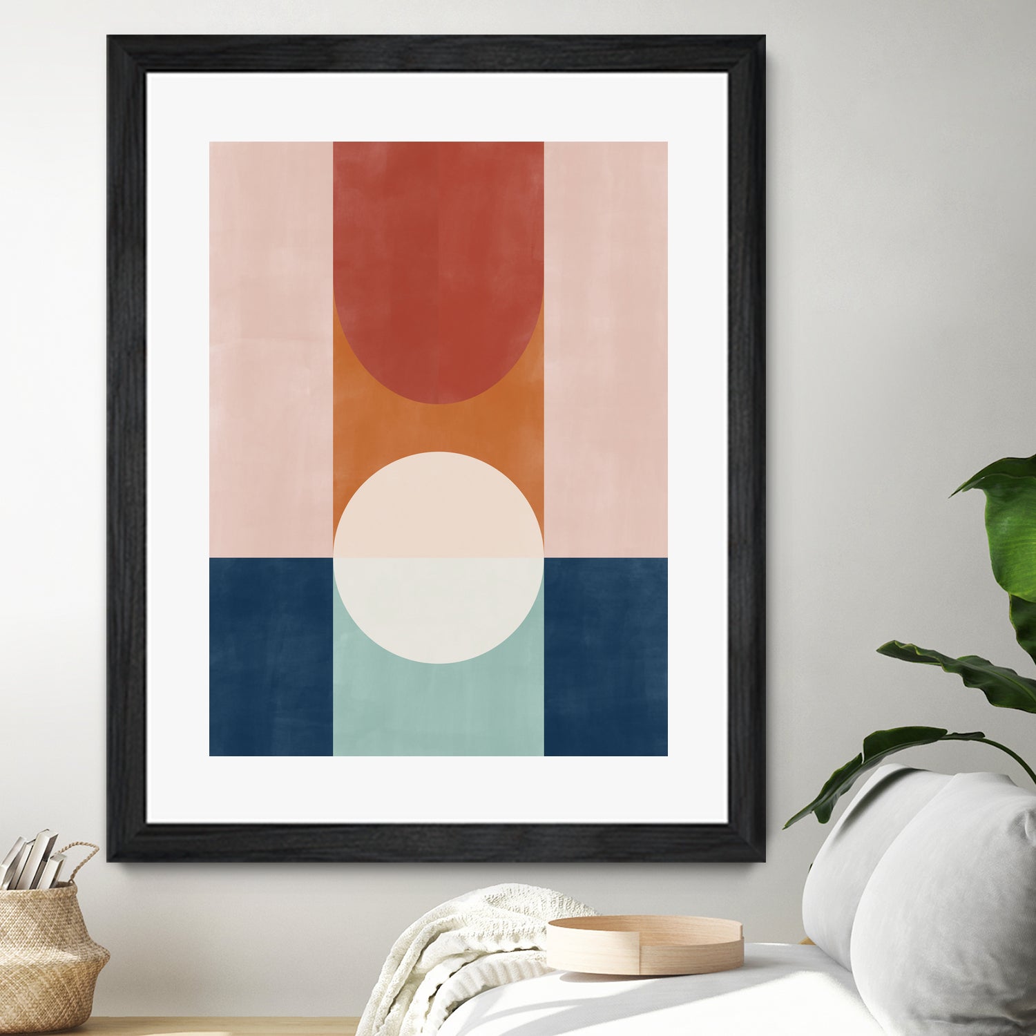 Abstract Design With Geometric Shapes by Elena Ristova on GIANT ART - abstract abstract