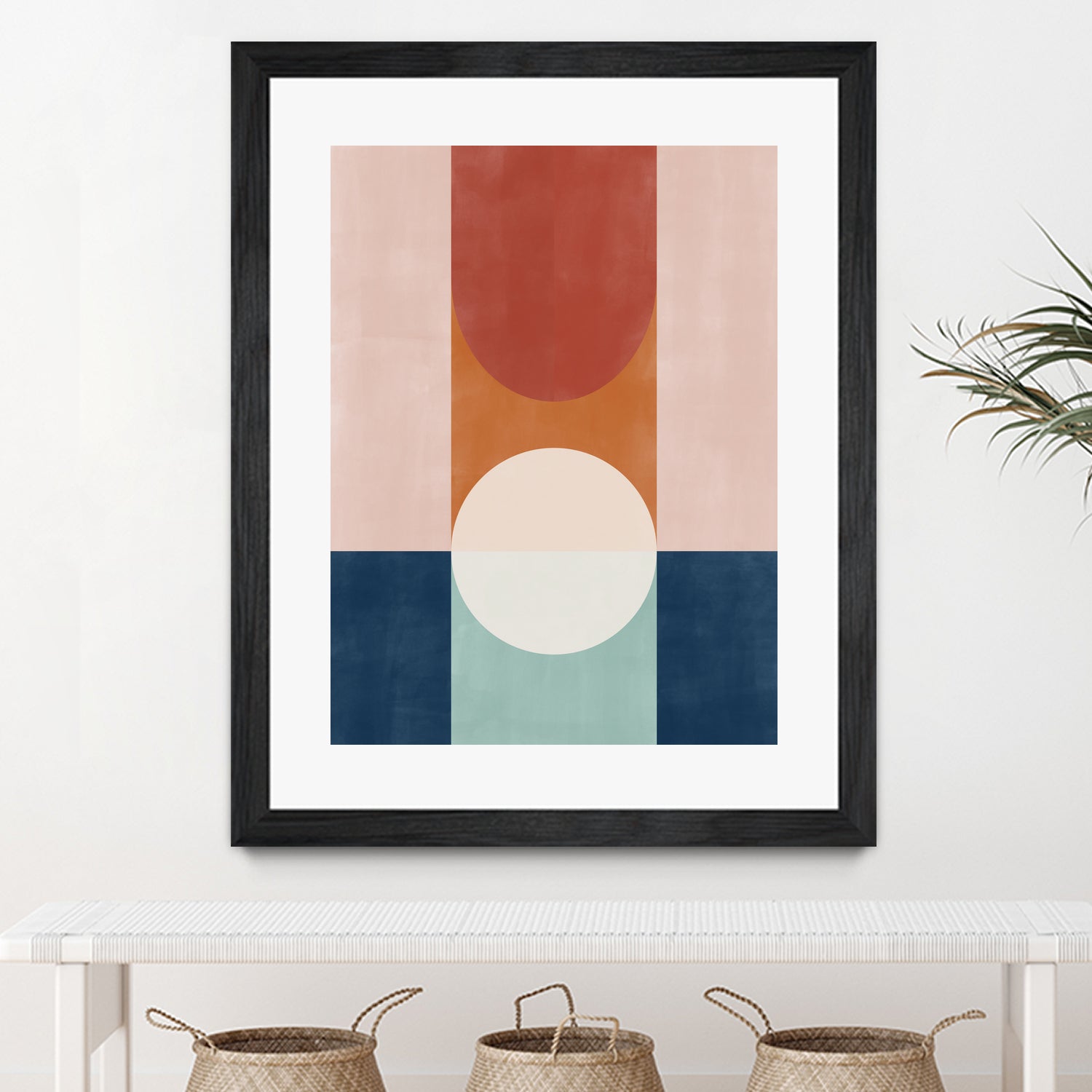 Abstract Design With Geometric Shapes by Elena Ristova on GIANT ART - abstract abstract
