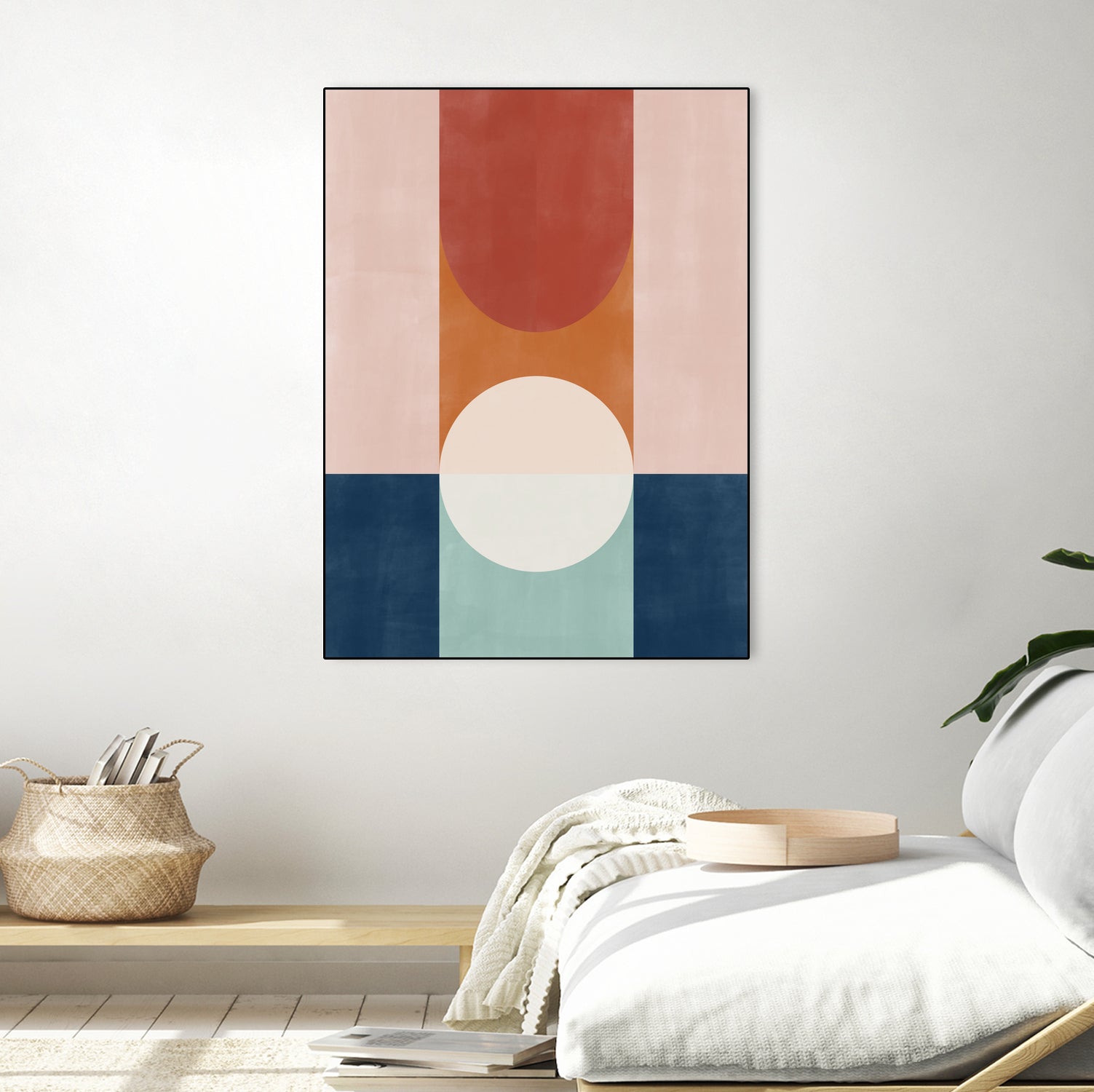 Abstract Design With Geometric Shapes by Elena Ristova on GIANT ART - abstract abstract