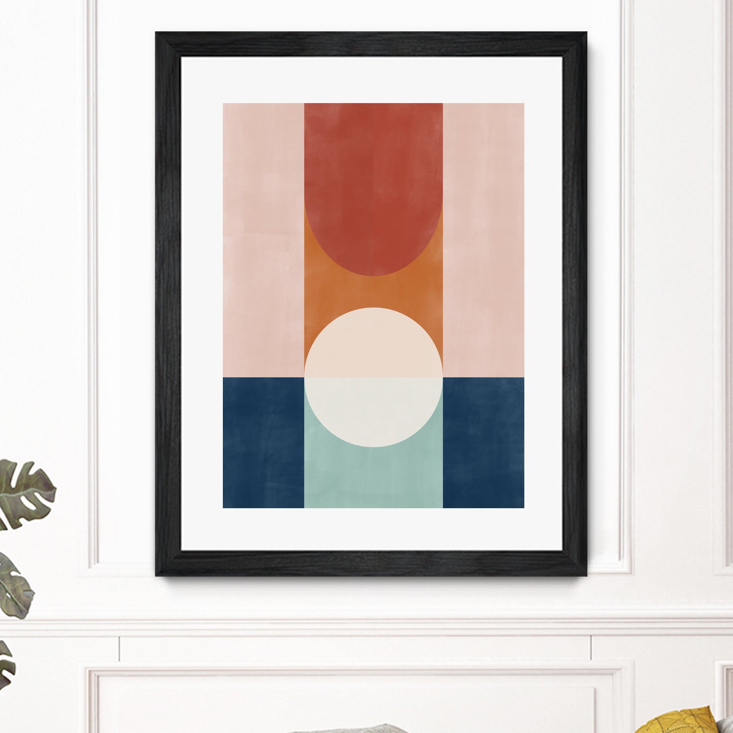 Abstract Design With Geometric Shapes by Elena Ristova on GIANT ART - abstract abstract