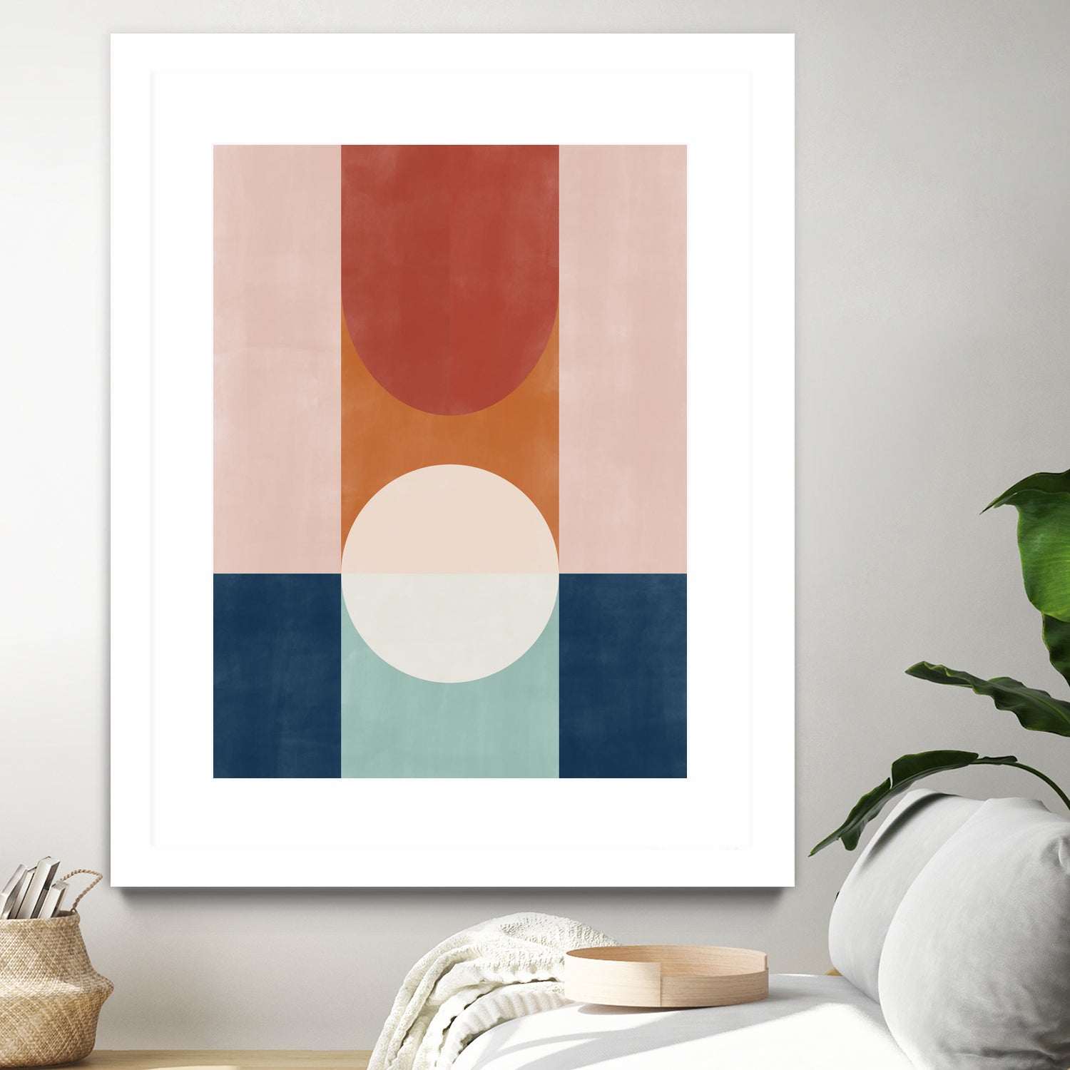 Abstract Design With Geometric Shapes by Elena Ristova on GIANT ART - abstract abstract