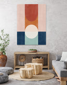 Abstract Design With Geometric Shapes by Elena Ristova on GIANT ART - abstract abstract