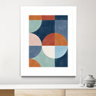 Geometric Shapes With Bold Circles by Elena Ristova on GIANT ART - abstract abstract