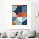 Geometric Shapes With Bold Circles by Elena Ristova on GIANT ART - abstract abstract