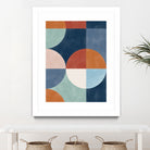 Geometric Shapes With Bold Circles by Elena Ristova on GIANT ART - abstract abstract
