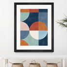 Geometric Shapes With Bold Circles by Elena Ristova on GIANT ART - abstract abstract