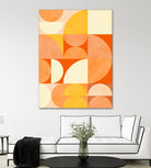 Spring Mid Rhapsody Orange 3 by Ana Rut Bre on GIANT ART - abstract abstract