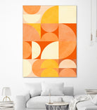 Spring Mid Rhapsody Orange 3 by Ana Rut Bre on GIANT ART - abstract abstract