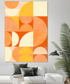Spring Mid Rhapsody Orange 3 by Ana Rut Bre on GIANT ART - abstract abstract