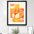 Spring Mid Rhapsody Orange 3 by Ana Rut Bre on GIANT ART - abstract abstract