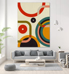 Mid Century Cirque by Ana Rut Bre on GIANT ART - abstract abstract