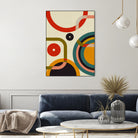 Mid Century Cirque by Ana Rut Bre on GIANT ART - abstract abstract