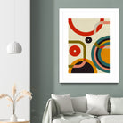 Mid Century Cirque by Ana Rut Bre on GIANT ART - abstract abstract