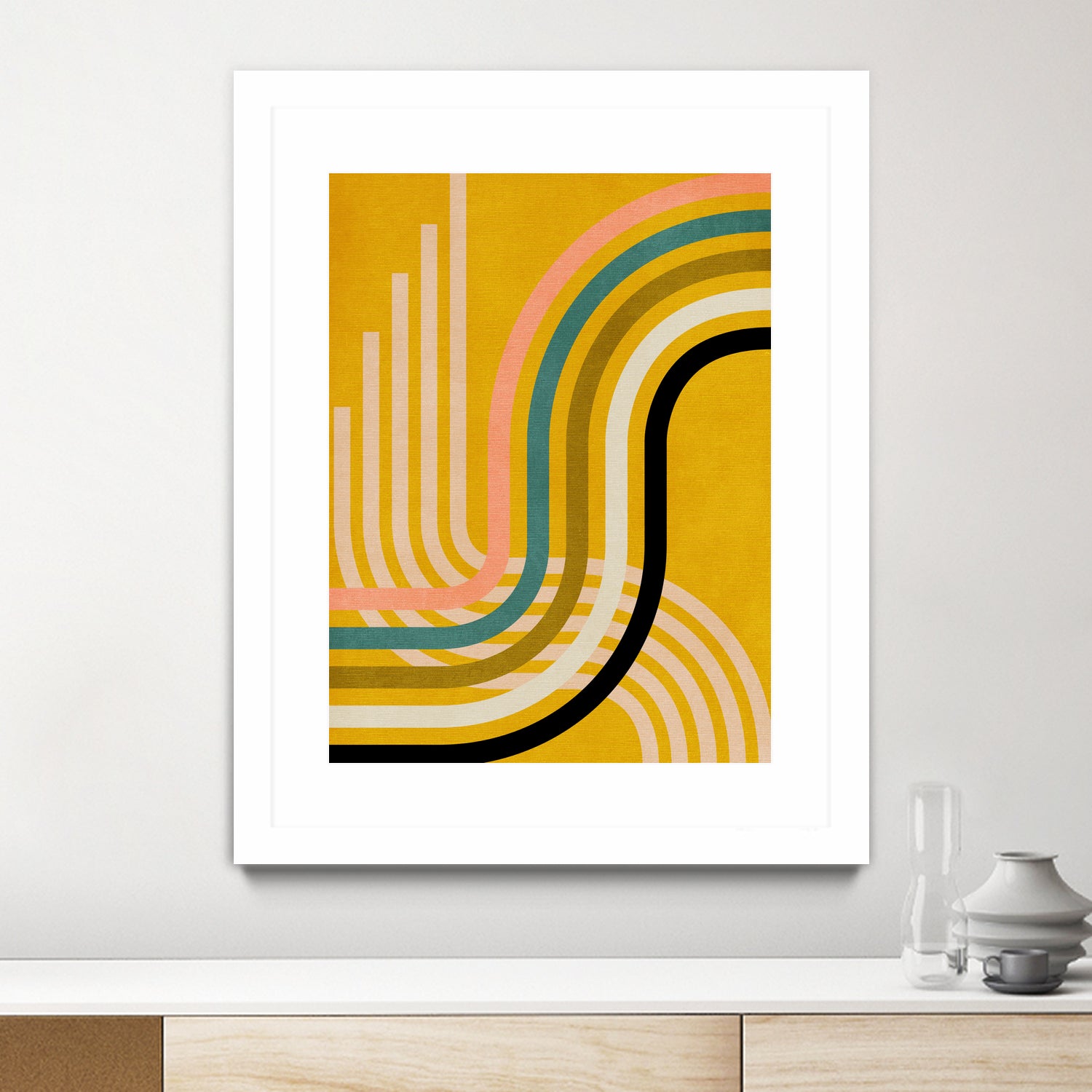 Rainbow Suns 9 Kopie by Ana Rut Bre on GIANT ART - abstract abstract