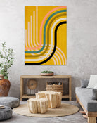 Rainbow Suns 9 Kopie by Ana Rut Bre on GIANT ART - abstract abstract