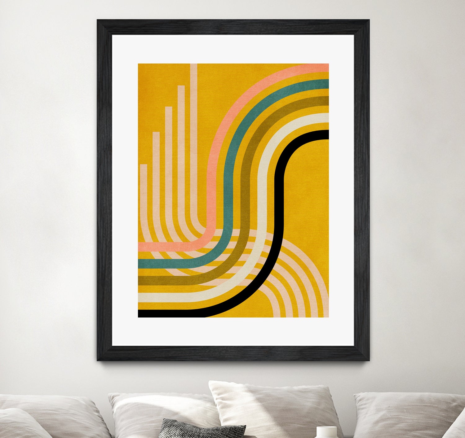 Rainbow Suns 9 Kopie by Ana Rut Bre on GIANT ART - abstract abstract