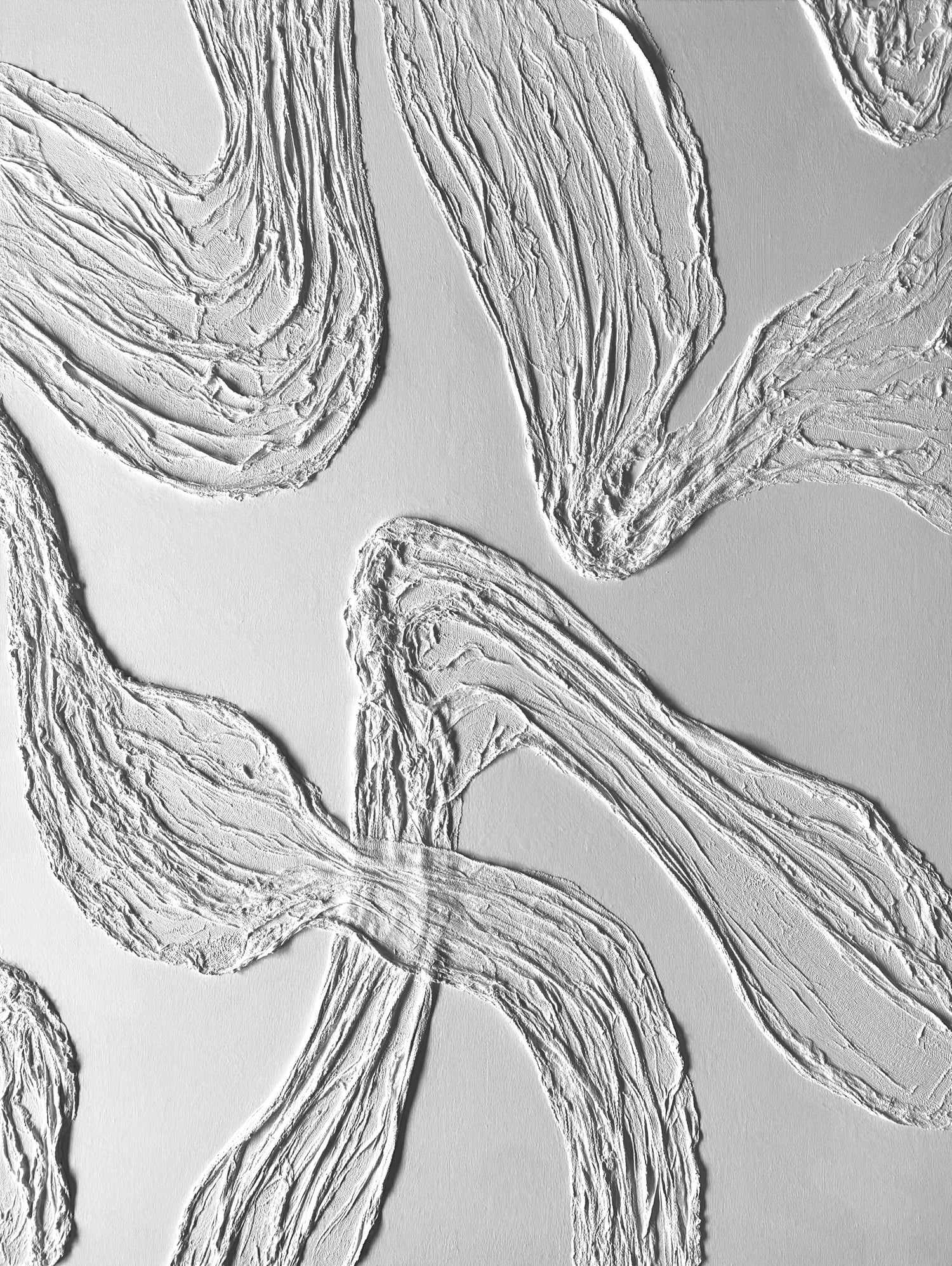 THE WHITE DANCE by ALLA on GIANT ART - white illustration fabric on canvas