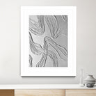 THE WHITE DANCE by ALLA on GIANT ART - white illustration fabric on canvas