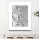 THE WHITE DANCE by ALLA on GIANT ART - white illustration fabric on canvas