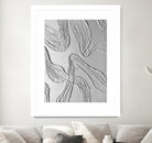 THE WHITE DANCE by ALLA on GIANT ART - white illustration fabric on canvas