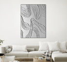 THE WHITE DANCE by ALLA on GIANT ART - white illustration fabric on canvas