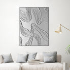 THE WHITE DANCE by ALLA on GIANT ART - white illustration fabric on canvas