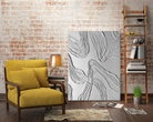 THE WHITE DANCE by ALLA on GIANT ART - white illustration fabric on canvas
