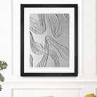 THE WHITE DANCE by ALLA on GIANT ART - white illustration fabric on canvas