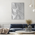 THE WHITE DANCE by ALLA on GIANT ART - white illustration fabric on canvas