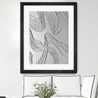 THE WHITE DANCE by ALLA on GIANT ART - white illustration fabric on canvas