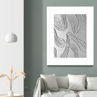 THE WHITE DANCE by ALLA on GIANT ART - white illustration fabric on canvas