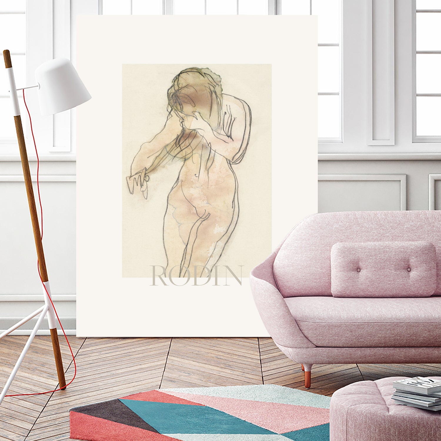 Study of Nude by Auguste Rodin on GIANT ART - auguste rodin figurative auguste rodin