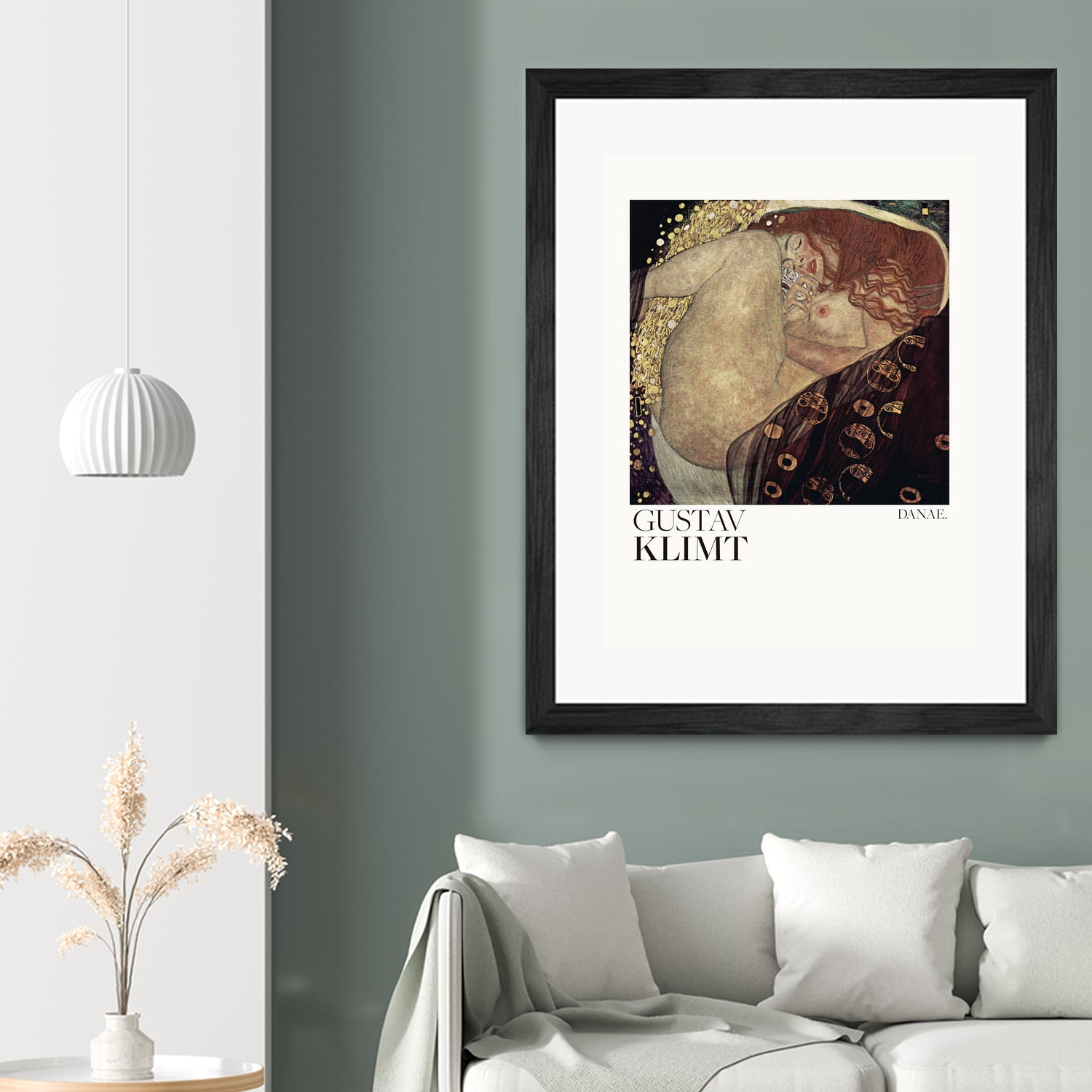 Danae (1907 1908) Poster by Gustav Klimt on GIANT ART - 5906 illustration