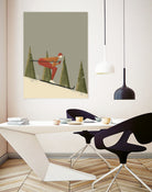 Skiing by Vision Grasp Art on GIANT ART