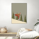 Skiing by Vision Grasp Art on GIANT ART