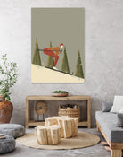 Skiing by Vision Grasp Art on GIANT ART