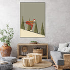 Skiing by Vision Grasp Art on GIANT ART