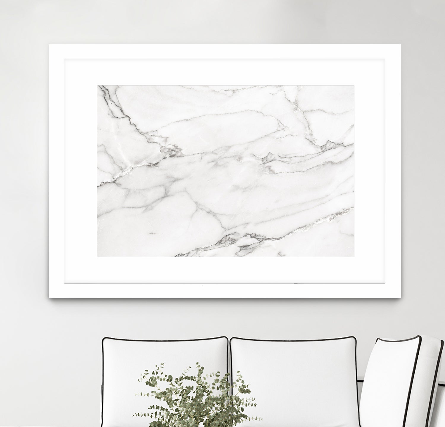 White Marble I by amini54 on GIANT ART - 15000 photography
