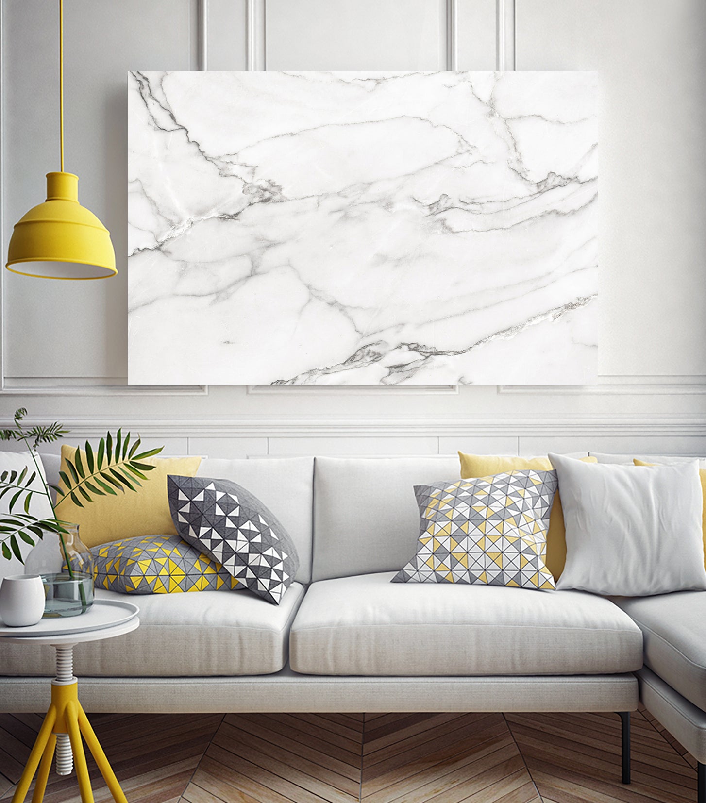 White Marble I by amini54 on GIANT ART - 15000 photography