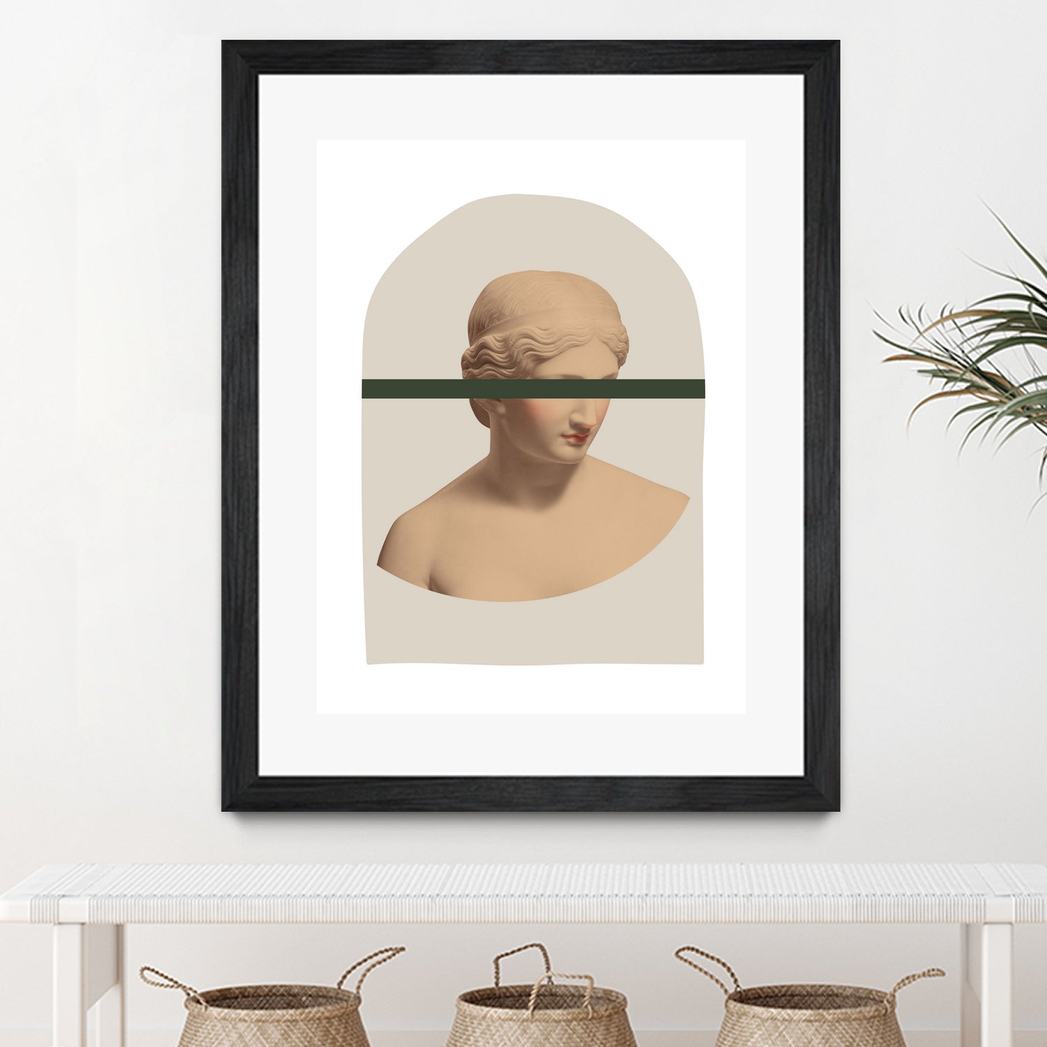 Artemis Mustard and Green by Grace Digital Art on GIANT ART -  figurative