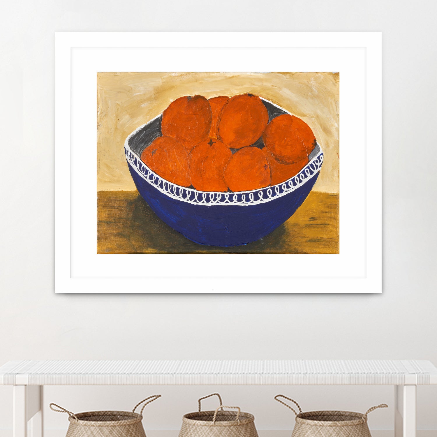 Very Orange - Art Print by Dale | GIANT ART