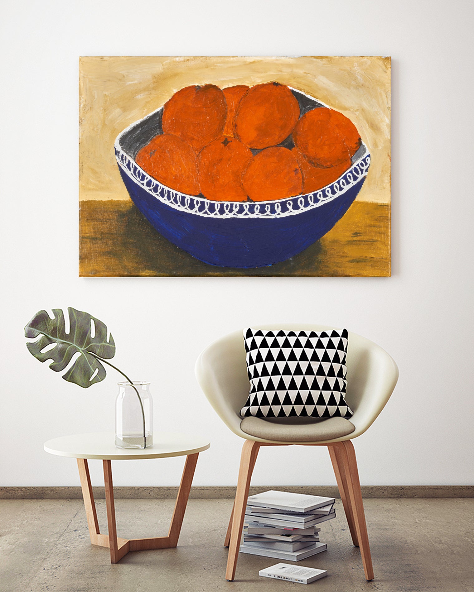 Very Orange - Art Print by Dale | GIANT ART