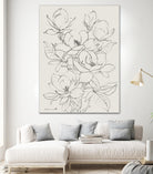 Magnolia Tree by Dan Hobday on GIANT ART - flower flowers and plants flower