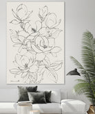 Magnolia Tree by Dan Hobday on GIANT ART - flower flowers and plants flower