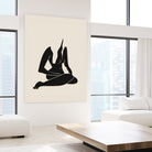 Long Hair Nude In Black by Little Dean on GIANT ART - 7200 illustration